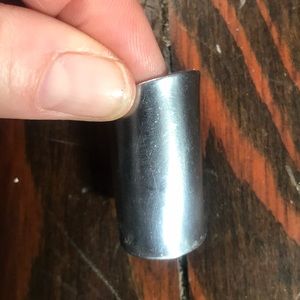 Stainless steel spoon wrap ring